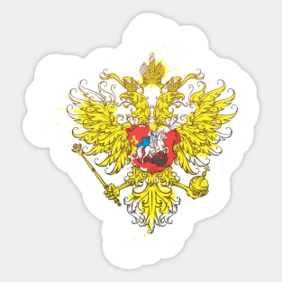 Russian Coat of Arms Sticker